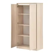 ARMÁRIO PARA ESCRITÓRIO ALTO 2 PORTAS START UP - NEW OAK/BRANCO - Foto 6