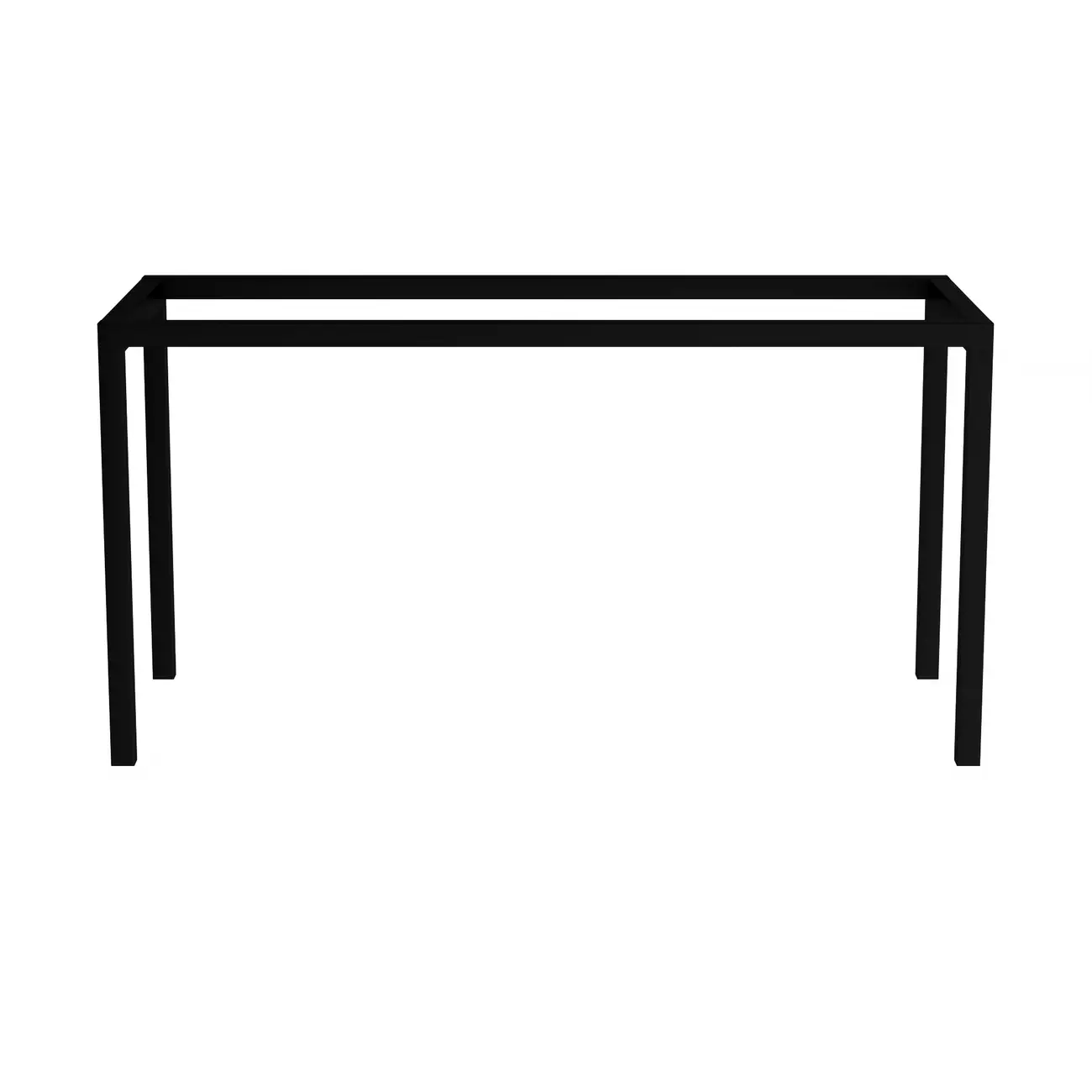 BASE DE MESA 1,45 M X 60 CM METRIC - PRETO - Foto 1