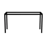 BASE DE MESA 1,45 M X 60 CM METRIC - PRETO - Foto 1