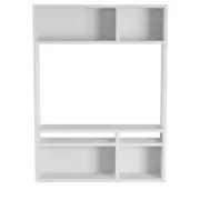 ESTANTE PARA TV DE ATÉ 46 POLEGADAS 1,52 M X 2,05 M PROOF - BRANCO BRILHANTE - Foto 1