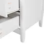 MESA DE CABECEIRA 3 GAVETAS DEVON - BRANCO - Foto 5