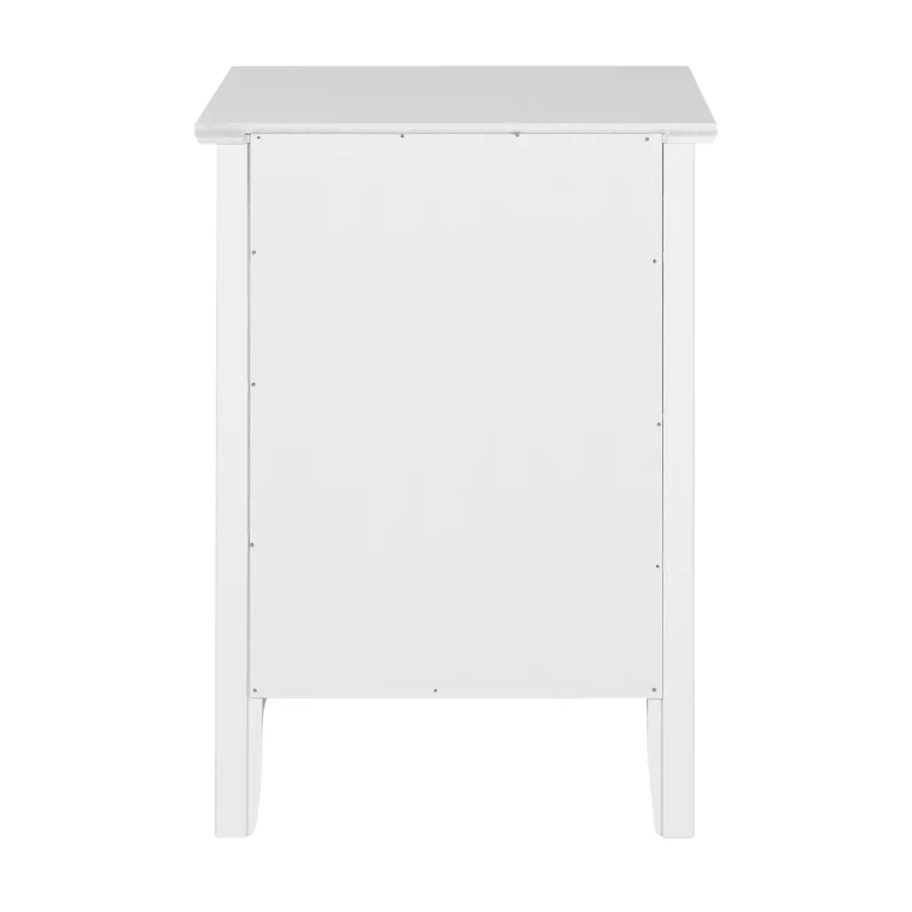 MESA DE CABECEIRA 3 GAVETAS DEVON - BRANCO - Foto 8