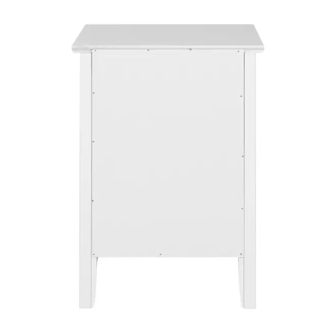 MESA DE CABECEIRA 3 GAVETAS DEVON - BRANCO - Foto 8