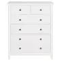 CÔMODA 6 GAVETAS 83 CM X 43 CM DEVON - BRANCO - Foto 1