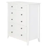 CÔMODA 6 GAVETAS 83 CM X 43 CM DEVON - BRANCO - Foto 2