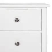 CÔMODA 6 GAVETAS 83 CM X 43 CM DEVON - BRANCO - Foto 6