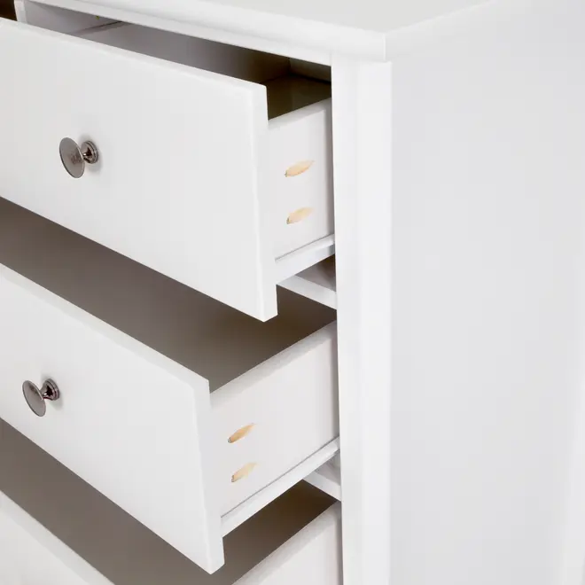 CÔMODA 6 GAVETAS 83 CM X 43 CM DEVON - BRANCO - Foto 8