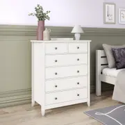 CÔMODA 6 GAVETAS 83 CM X 43 CM DEVON - BRANCO - Foto 12