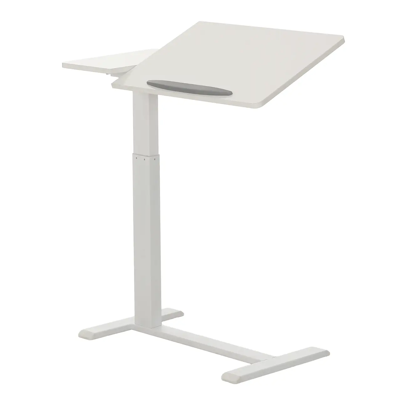 MESA LATERAL REGULÁVEL 80 CM X 40 CM COUCH WORKING - BRANCO/BRANCO - Foto 1