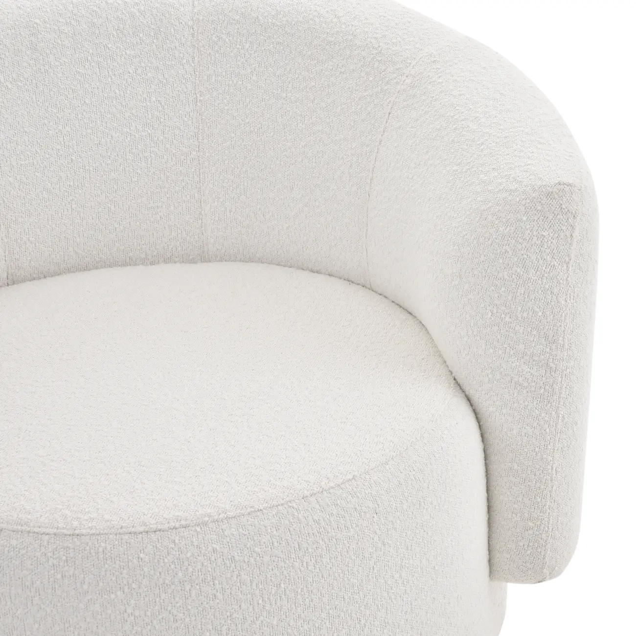 POLTRONA HAGNA - BOUCLÉ BRANCO - Foto 8