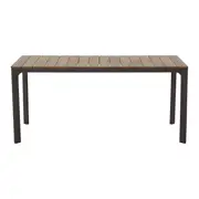 MESA PARA ÁREA EXTERNA 1,65 M X 80 CM SUMMERLAND - CAFÉ/NOZES - Foto 1