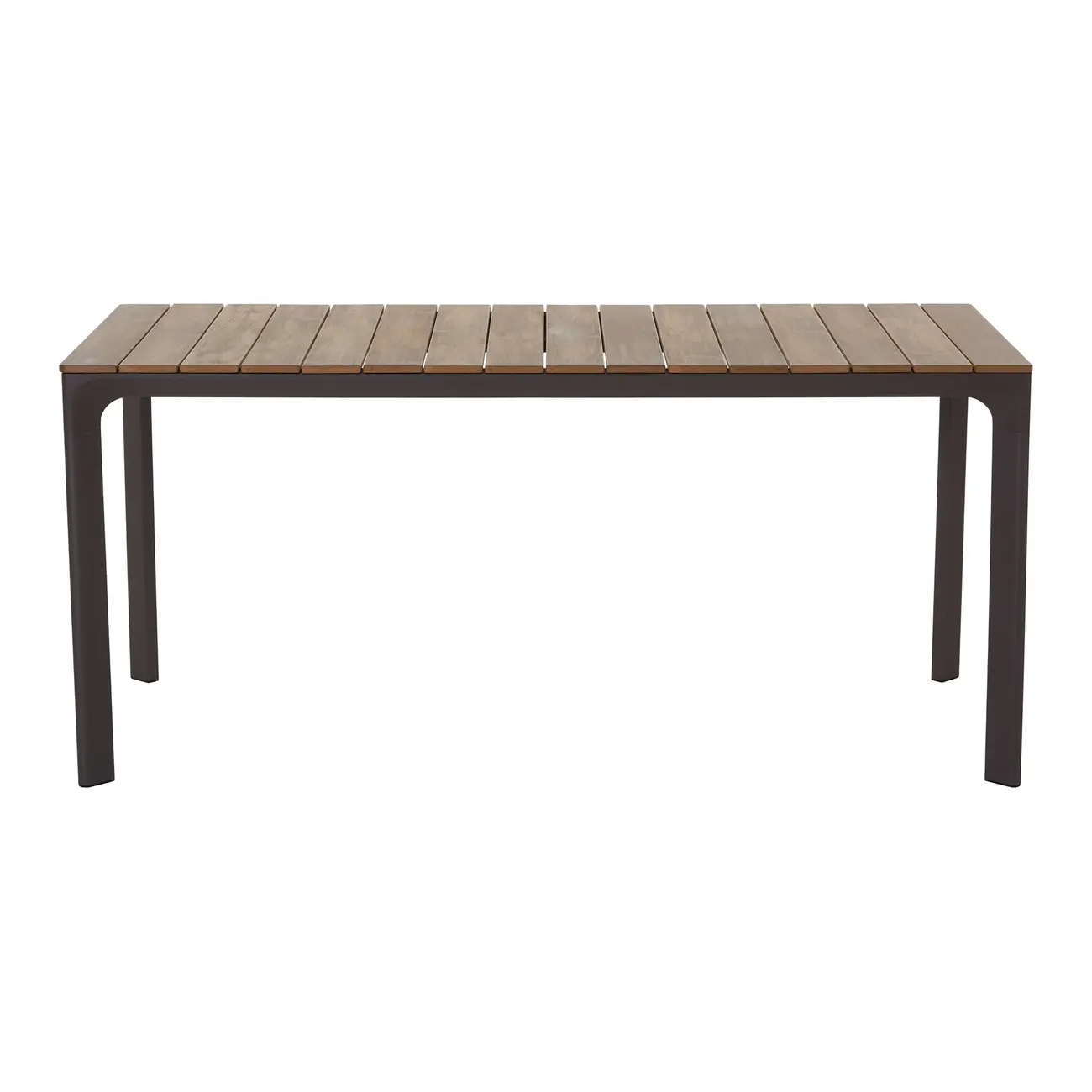 MESA PARA ÁREA EXTERNA 1,65 M X 80 CM SUMMERLAND - CAFÉ/NOZES - Foto 1