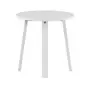 MESA LATERAL REDONDA 50 CM FESTIM - BRANCO - Foto 1
