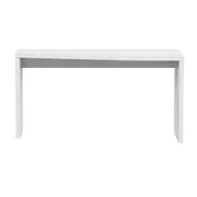 MESA DE ESCRITÓRIO TRAPEZOIDAL 1,45 M X 60 CM DIREITA FIND - BRANCO - Foto 1