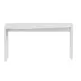MESA DE ESCRITÓRIO TRAPEZOIDAL 1,45 M X 60 CM ESQUERDA FIND - BRANCO - Foto 1
