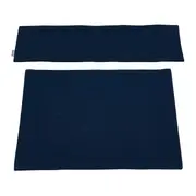 ASSENTO E ENCOSTO PARA ESTRUTURA DE CADEIRA LEME - AZUL ESCURO - Foto 1