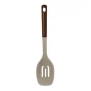 COLHER VAZADA 31 CM PAPARICO - CAMELO/ACÁCIA - Foto 1