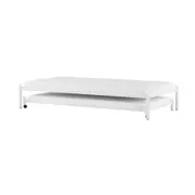 CAMA DE SOLTEIRO 88 C/CAMA INF 78 FLAT - BRANCO/BRANCO - Foto 6