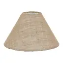 JUTA RÚSTICA - CÚPULA A LUZ 13 CM X 9 CM 26 CM