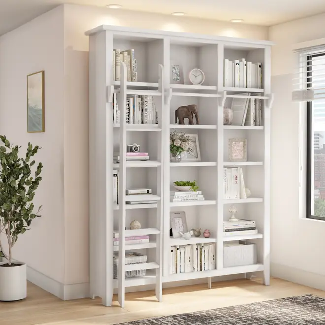 ESTANTE 1,75 M X 2,28 M KUMO - BRANCO - Foto 6