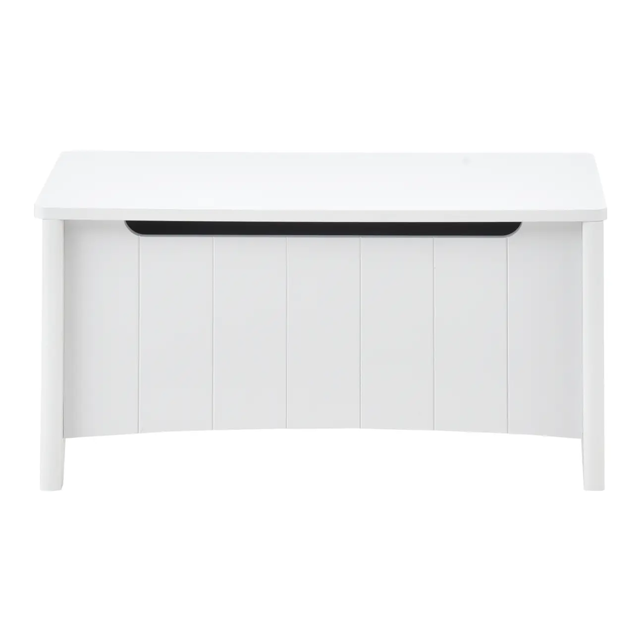BAÚ 82 CM X 40 CM MON DIEU - BRANCO - Foto 1