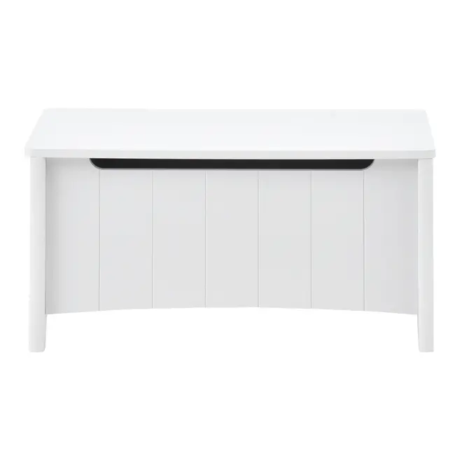 BAÚ 82 CM X 40 CM MON DIEU - BRANCO - Foto 1