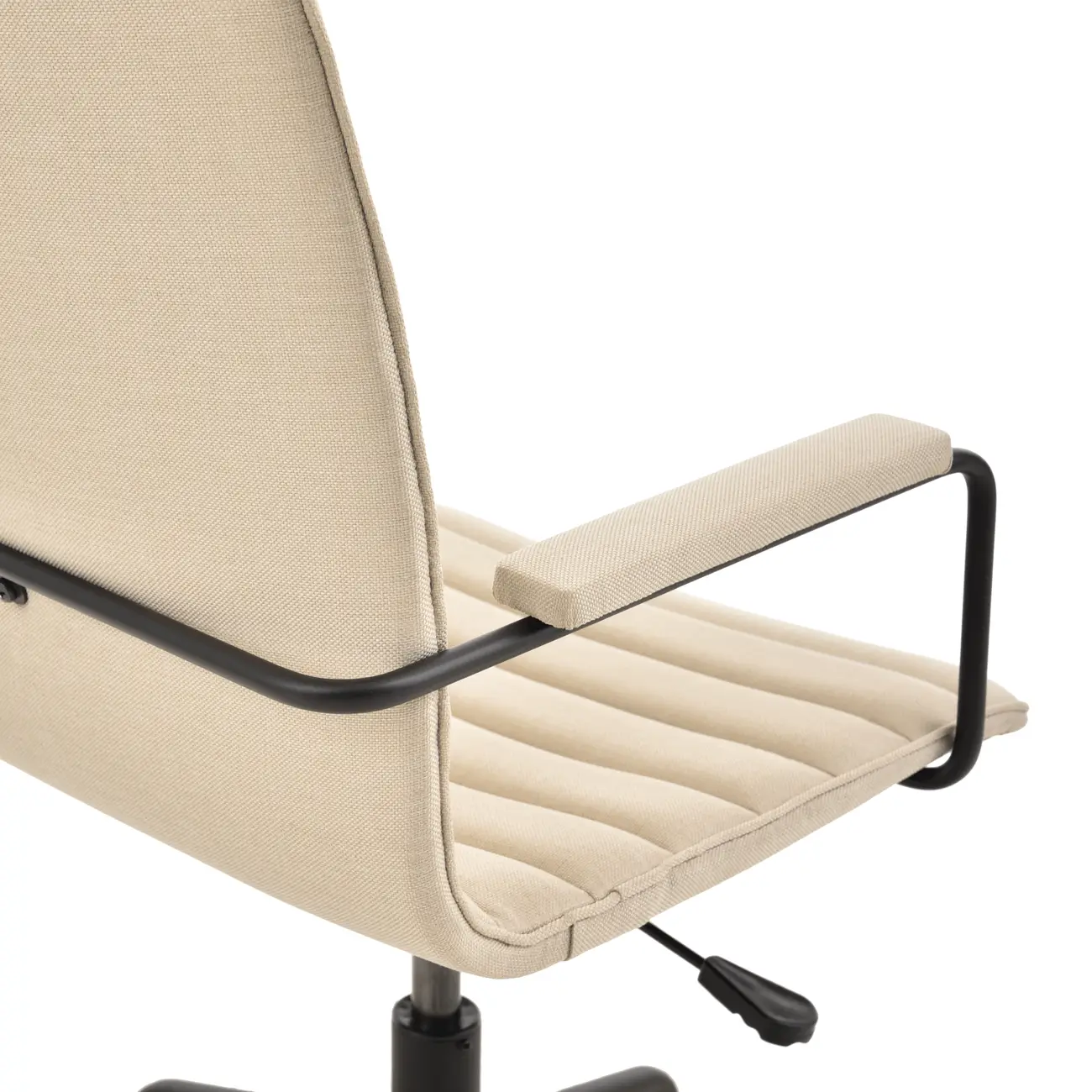 CADEIRA HOME OFFICE FENIKS - BEGE/PRETO - Foto 9