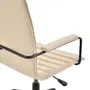 CADEIRA HOME OFFICE FENIKS - BEGE/PRETO - Foto 9