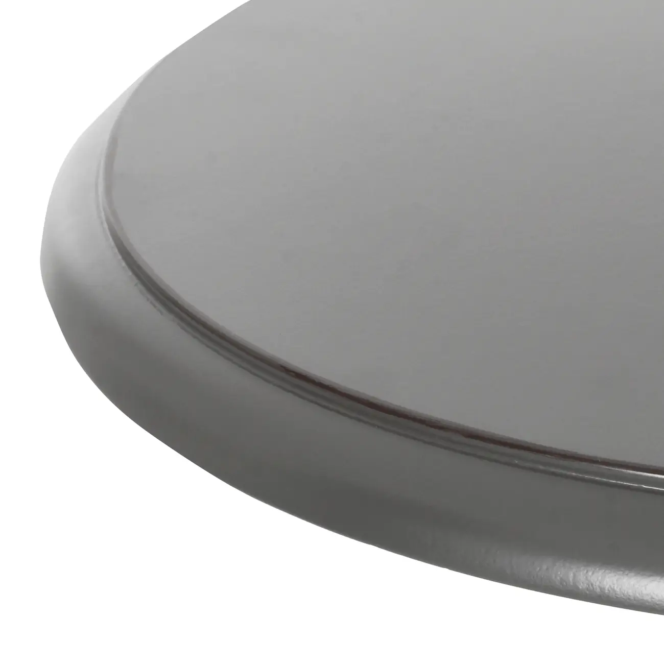 MESA LATERAL REDONDA 45 CM PILLIER - GRIS BRULÉ - Foto 4
