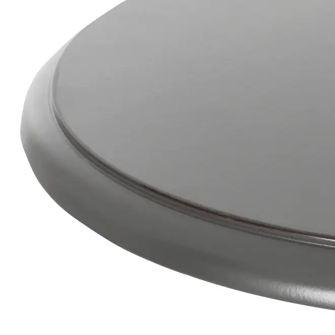 MESA LATERAL REDONDA 45 CM PILLIER - GRIS BRULÉ - Foto 4