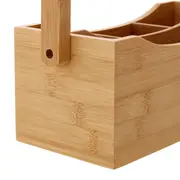 PORTA-TALHERES DE MESA COM ALÇA BAMBOO - BAMBU - Foto 9