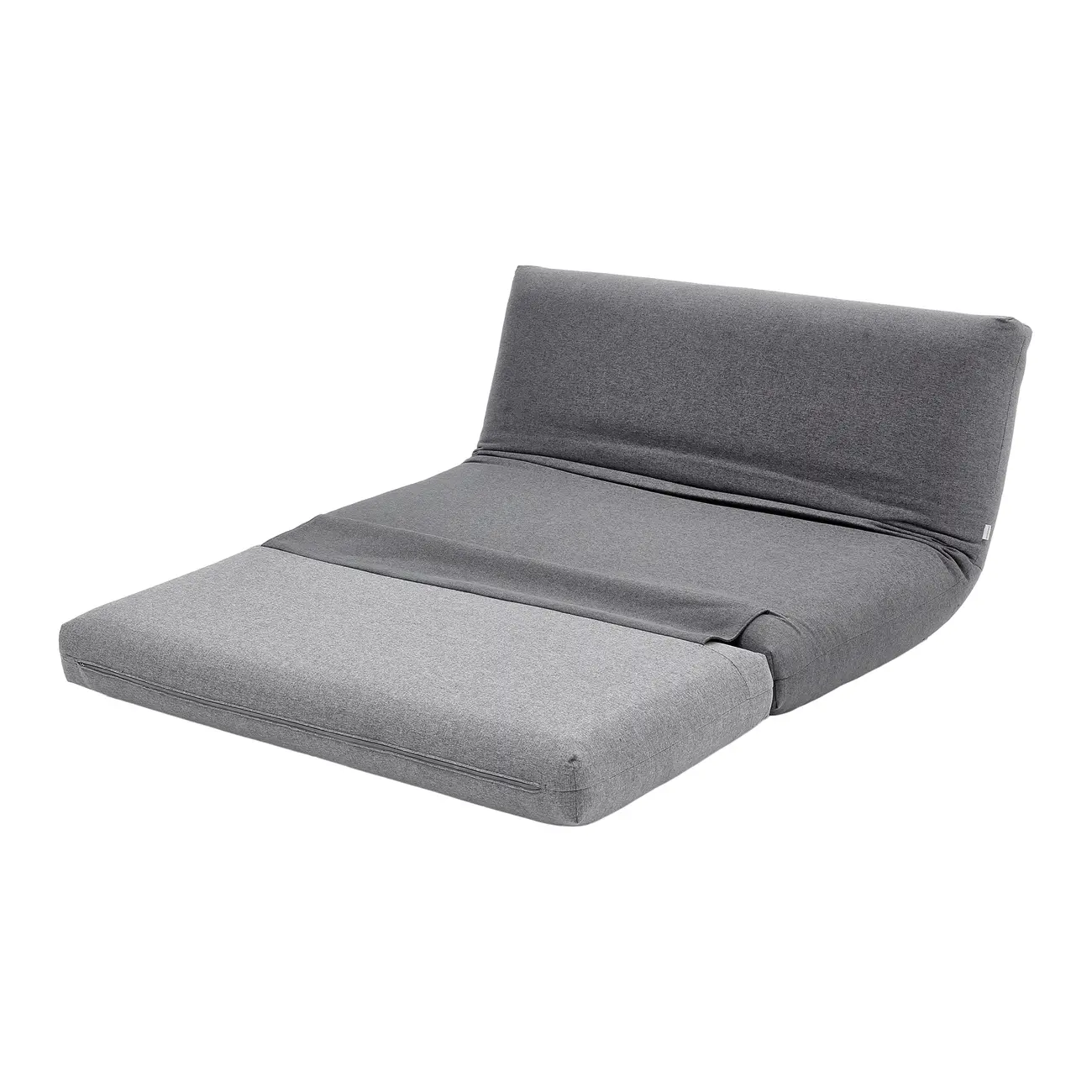 SOFÁ-CAMA 2 LUGARES LANCE DUPLO - KONKRET/ESTANHO - Foto 8