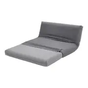 SOFÁ-CAMA 2 LUGARES LANCE DUPLO - KONKRET/ESTANHO - Foto 8