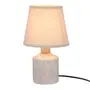 BEGE/AREIA - LUMINÁRIA DE MESA SIENA