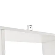 ESTANTE/DIVISÓRIA 80 CM X 2,12 M BLOCK - BRANCO - Foto 7