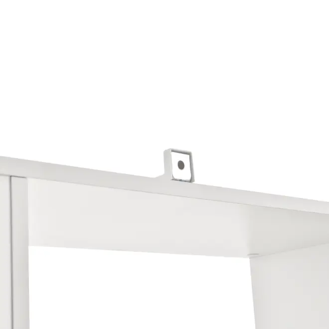 ESTANTE/DIVISÓRIA 80 CM X 2,12 M BLOCK - BRANCO - Foto 7