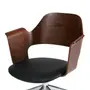 CADEIRA HOME OFFICE SEAGULL - NOZES/PRETO - Foto 6