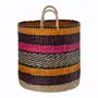 CESTO 45 CM X 35 CM X 35 CM BOLGATANGA - RELVA/MULTICOR - Foto 4