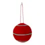 KIT COM 2 PINGENTES BOLAS COLORFUN XMAS - VERMELHO/SORBET DE MENTA - Foto 3