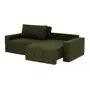 SOFÁ-CAMA RETRÁTIL E RECLINÁVEL 3 LUGARES SNOOZE - MUSGO - Foto 3