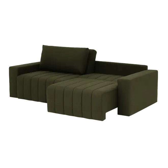 SOFÁ-CAMA RETRÁTIL E RECLINÁVEL 3 LUGARES SNOOZE - MUSGO - Foto 3
