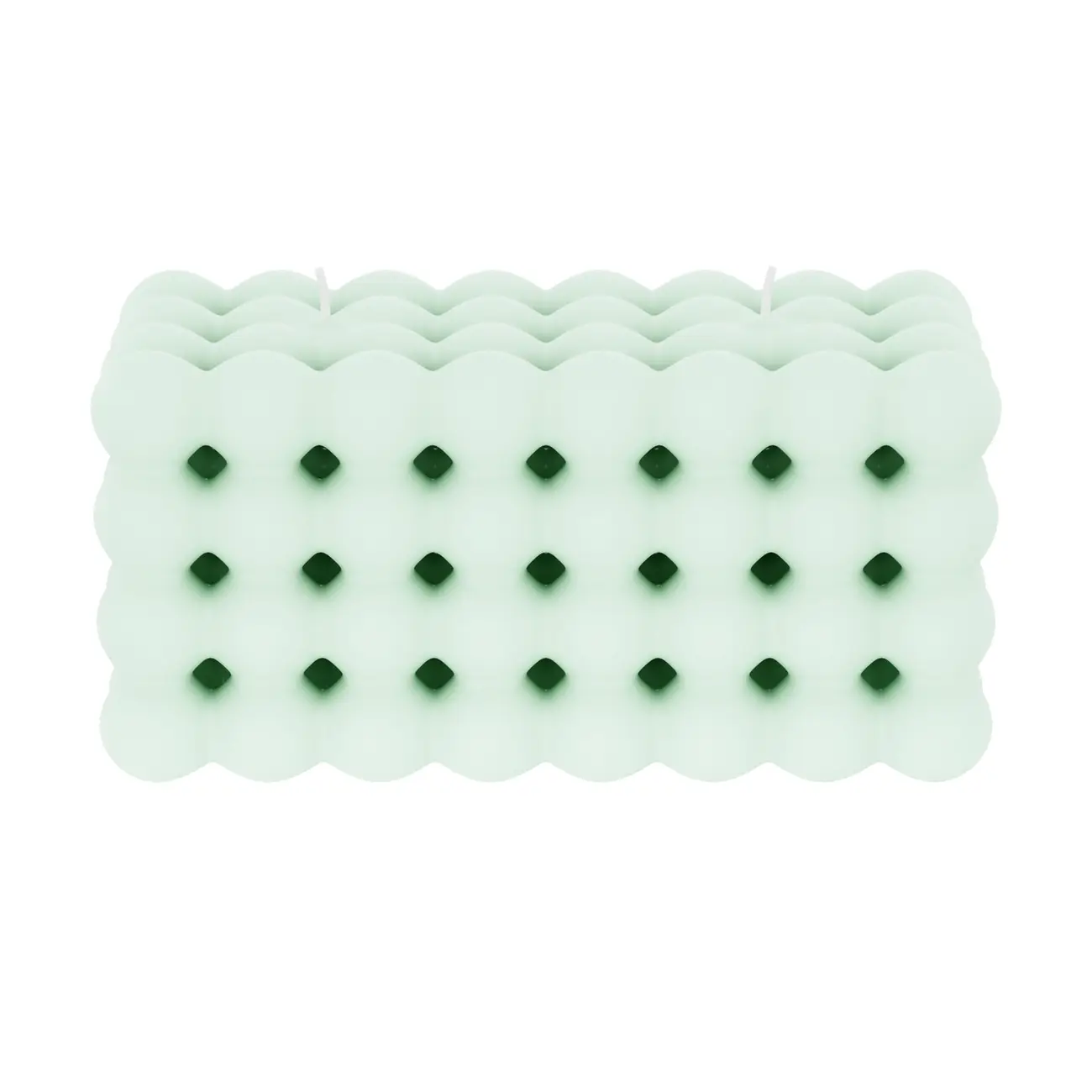 VELA 6 CM X 12 CM FUNNY BUBBLE - SORBET DE MENTA - Foto 5
