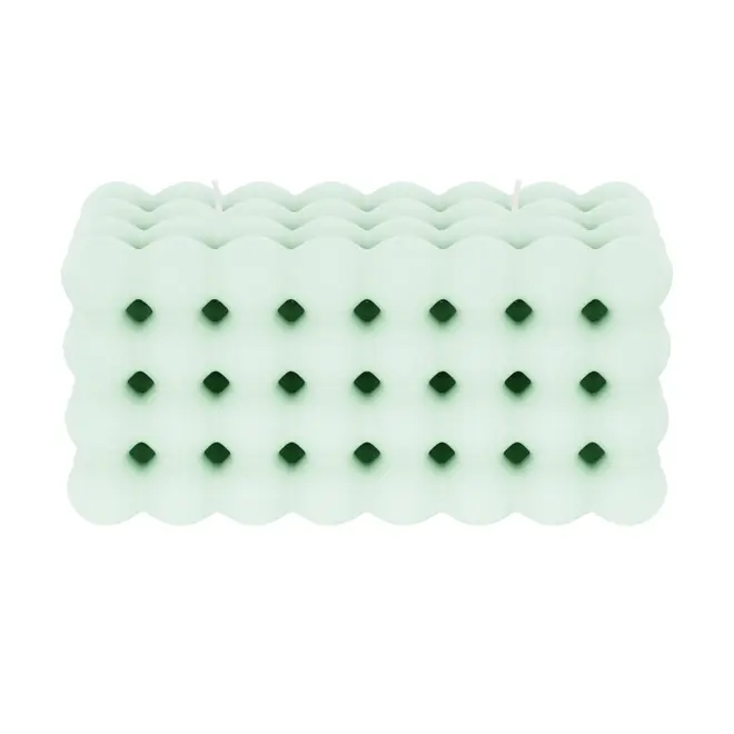 VELA 6 CM X 12 CM FUNNY BUBBLE - SORBET DE MENTA - Foto 5