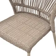CADEIRA PARA ÁREA EXTERNA LEK - CAMELO/CAMELO - Foto 7