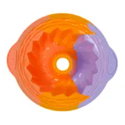 FÔRMA REDONDA COM FURO 28 CM NAPOLITANO - MULTICOR - Foto 4