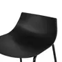BANCO MÉDIO SHOVEL - PRETO/PRETO - Foto 6