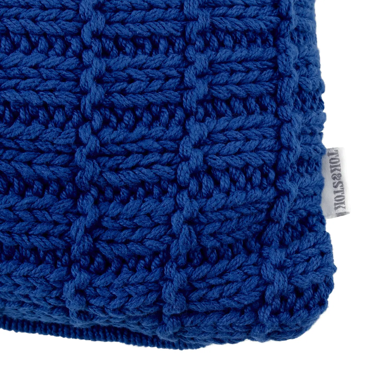 ALMOFADA 50 CM X 30 CM AIRES - AZUL COBALTO - Foto 4