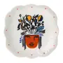 PRATO DECORATIVO CONJUNTO COM 3 PEÇAS MULHER PÁSSARO - BRANCO/MULTICOR - Foto 2