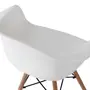 CADEIRA COM BRAÇOS EASY WOOD - FAIA/BRANCO - Foto 6