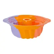 FÔRMA REDONDA COM FURO 28 CM NAPOLITANO - MULTICOR - Foto 5